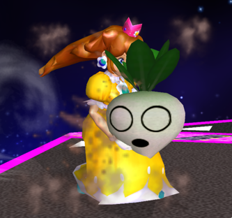 screenshot of daisy pulling turnip